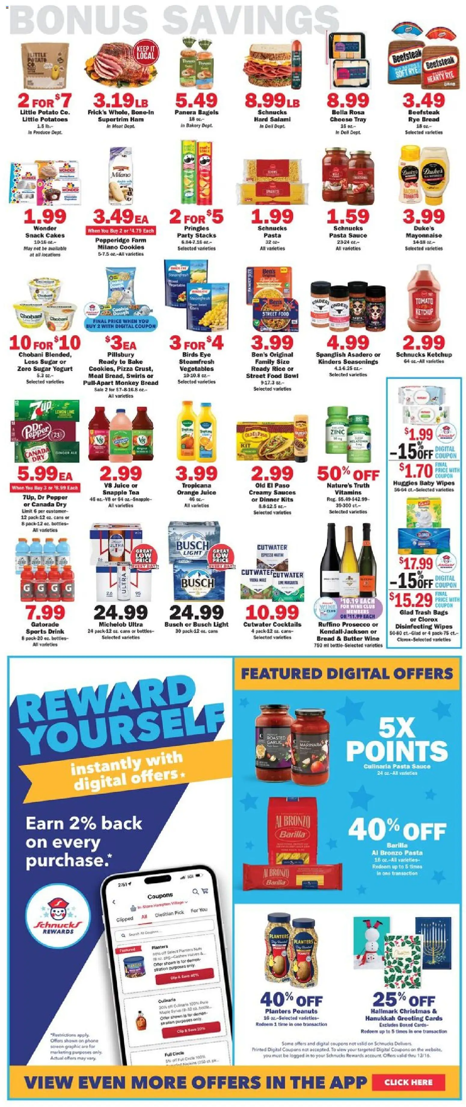 Schnucks Weekly Ad - valid from 10.12.2025 | Page: 5 | Products: Zinc, Butter, Juice, Garlic