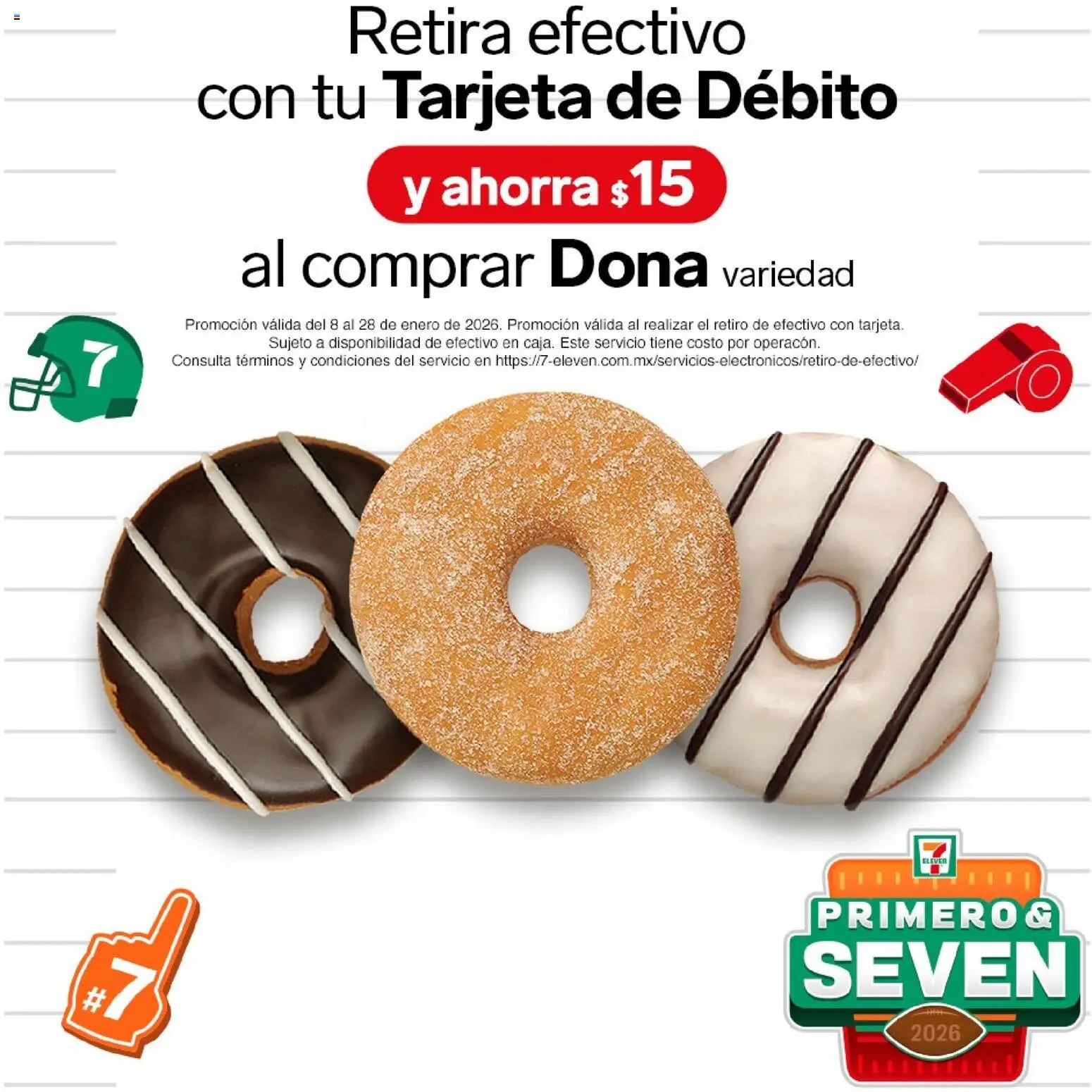 Nuevas ofertas de 7-Eleven válidas en toda la República Mexicana desde el 08.01.2026. ¡Encuentra las mejores ofertas en 7-Eleven folleto! | Página: 21