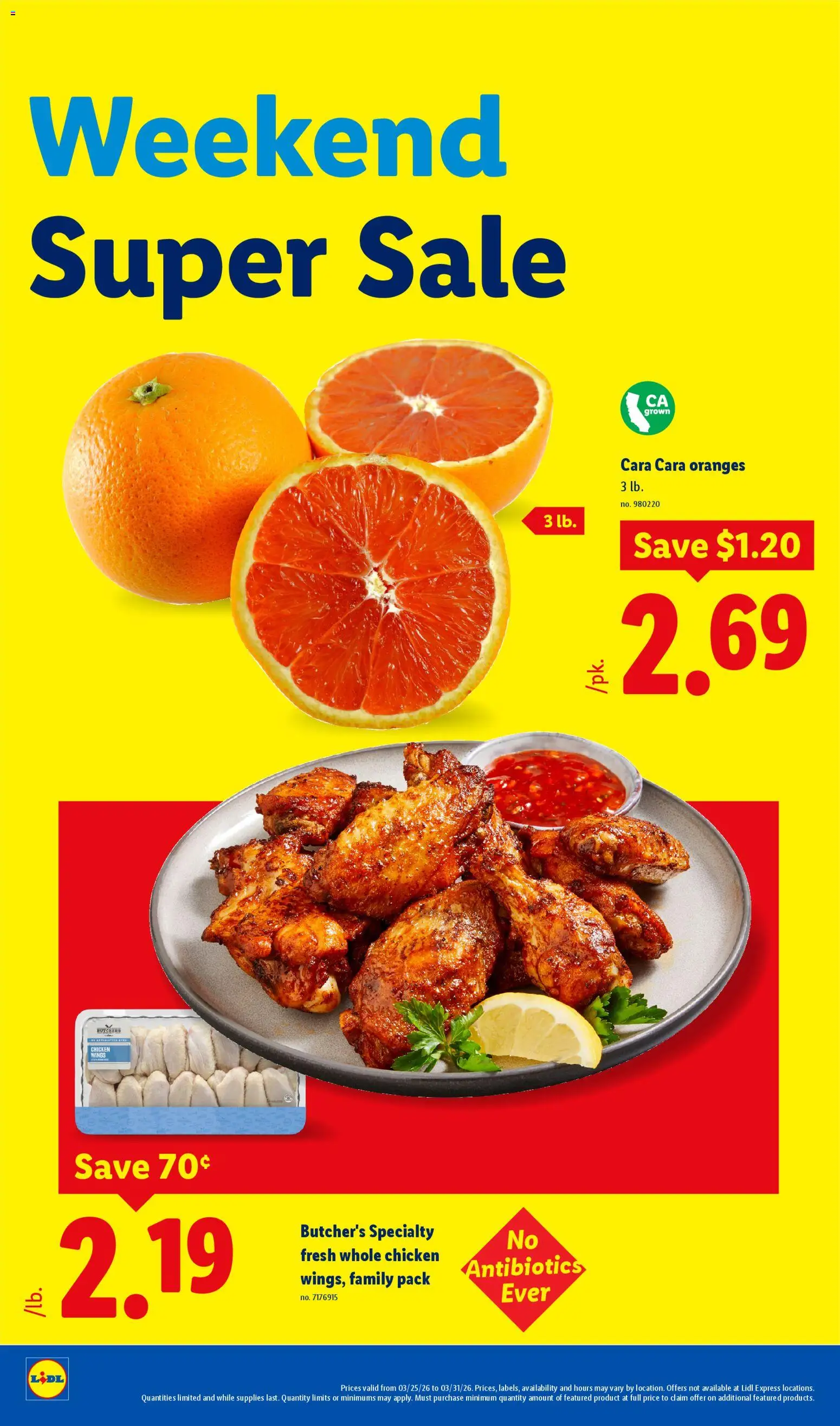 Lidl Weekly Ad - valid from 25.03.2026 | Page: 36 | Products: Oranges