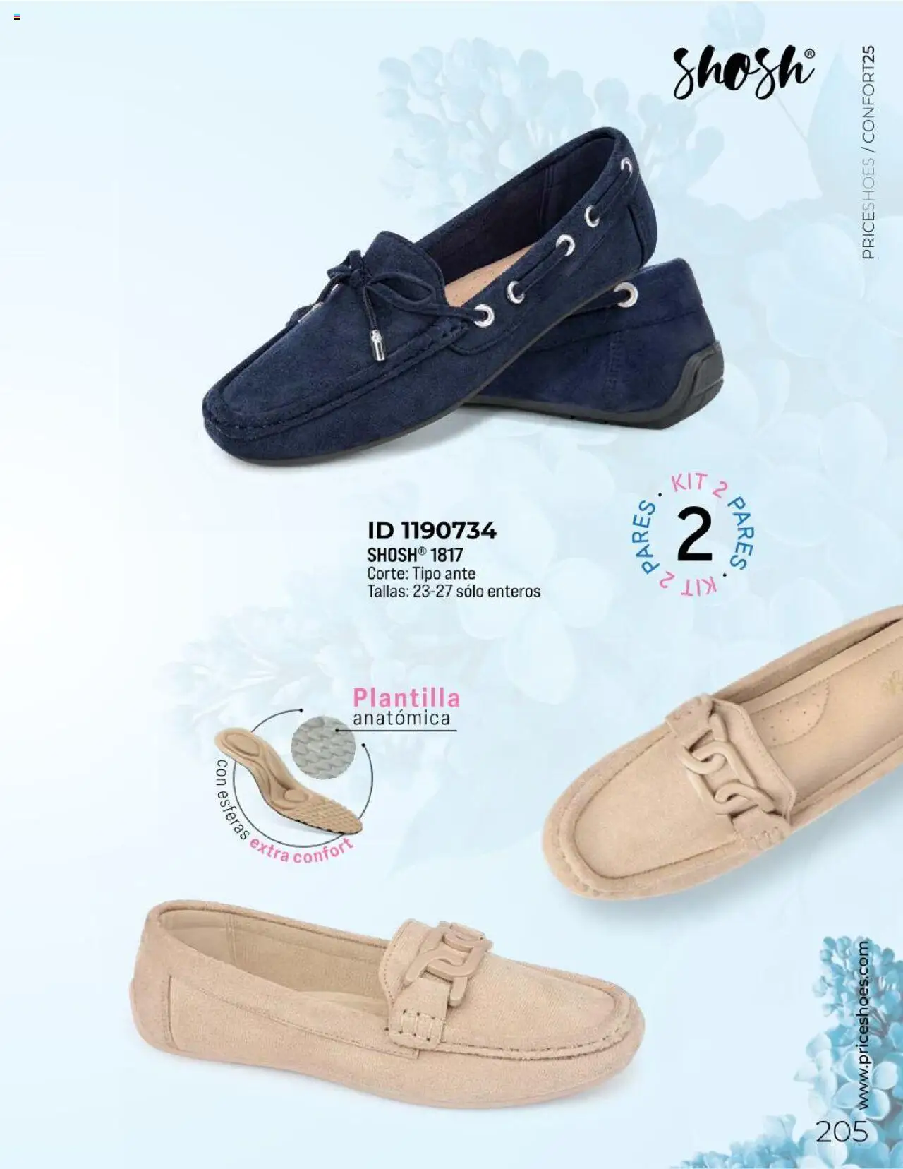 Nuevas ofertas de Price Shoes válidas en toda la República Mexicana desde el 10.02.2025. ¡Encuentra las mejores ofertas en Price Shoes catálogo Confort! | Página: 205