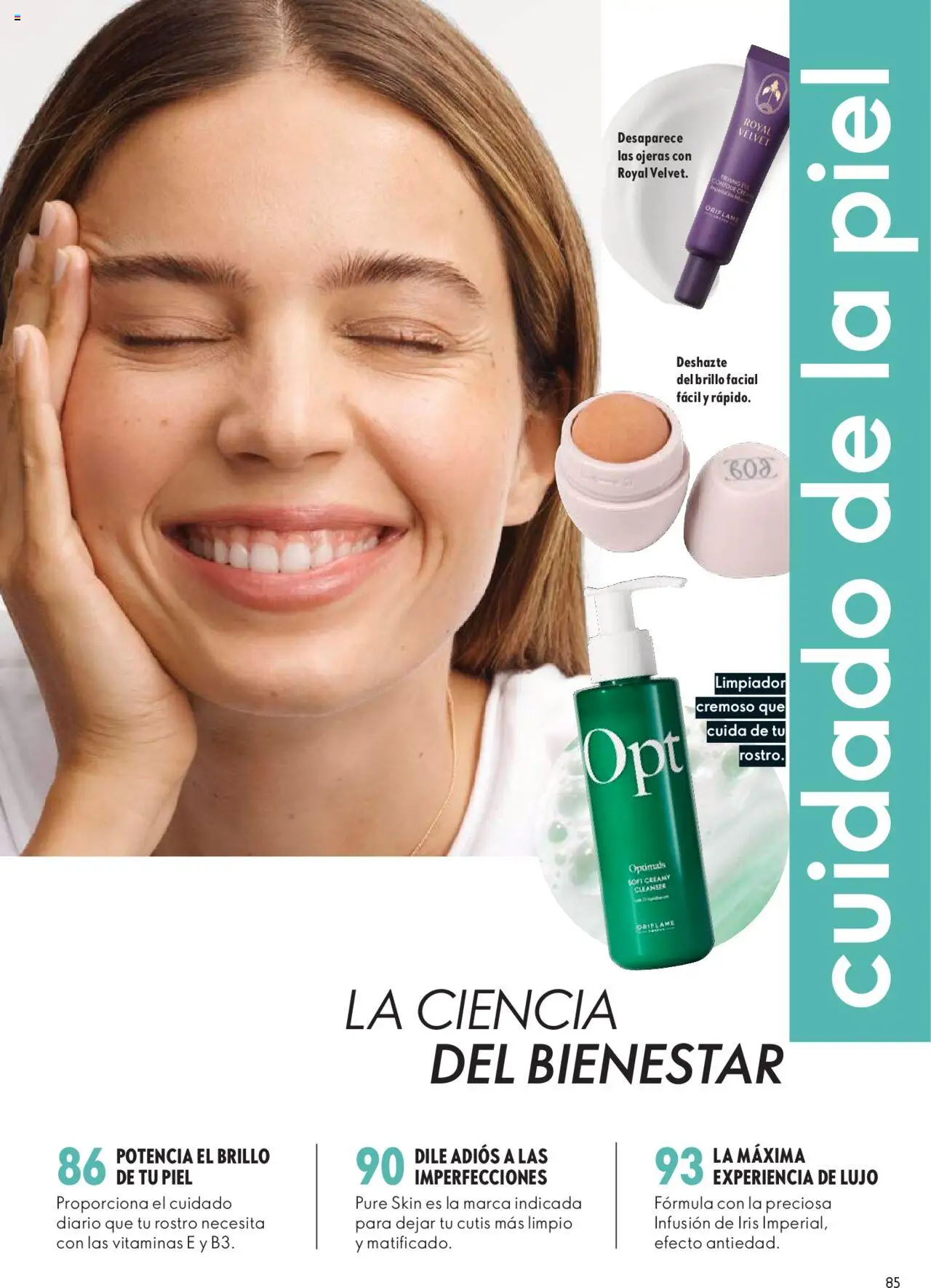 Nuevas ofertas de Oriflame válidas en toda la República Mexicana desde el 04.10.2025. ¡Encuentra las mejores ofertas en Oriflame - Campaña 14 2025! | Página: 85 | Productos: Brillo, Limpiador, Vitaminas