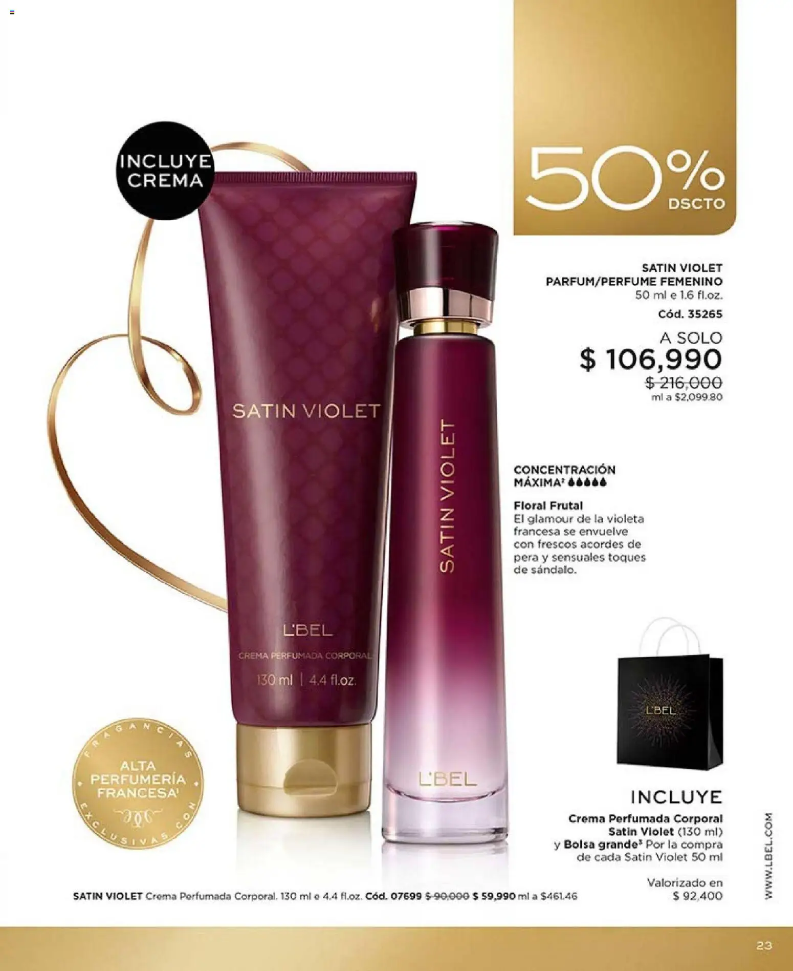 L'Bel revista - valida desde el 01.03.2026 | Página: 23 | Productos: Crema, Bolsa, Pera