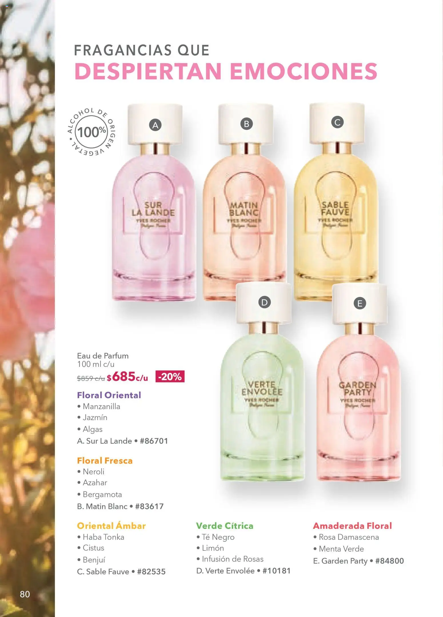 Nuevas ofertas de Yves Rocher válidas en toda la República Mexicana desde el 03.03.2026. ¡Encuentra las mejores ofertas en Yves Rocher campaña 4 2026! | Página: 82 | Productos: Limón, Té