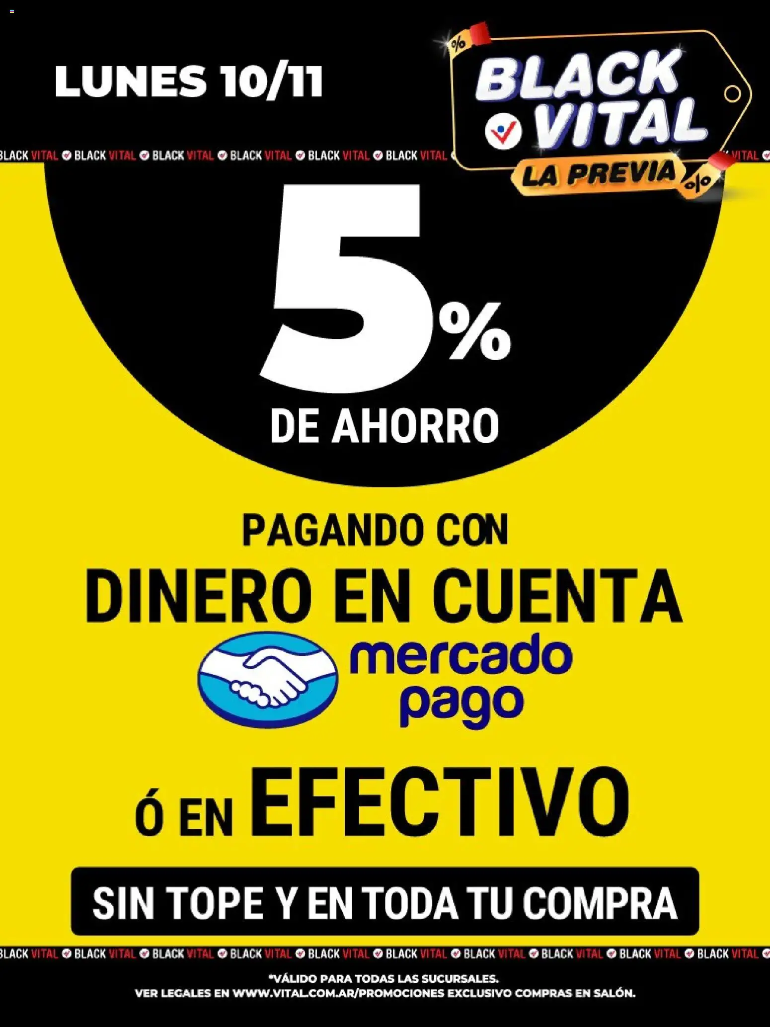 Vital - Mercado Pago │ válido desde el 10.11.2025 | Página: 1