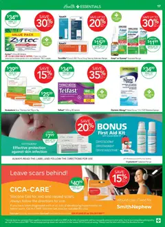 Preview of Terry White Catalogue Aberglasslyn - valid from 23.10.2025 | Page: 17 | Products: Cream, Nasal spray, Runny nose, Tablets