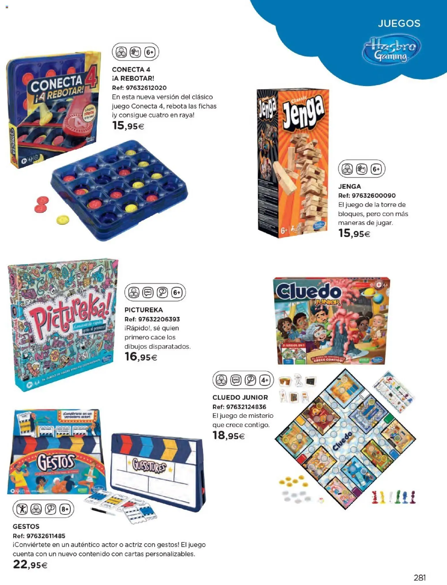 Nuevas ofertas de El Corte Inglés válidas en toda la República Mexicana desde el 27.10.2025. ¡Encuentra las mejores ofertas en El Corte Inglés catálogo Juguetes! | Página: 281 | Productos: Juego