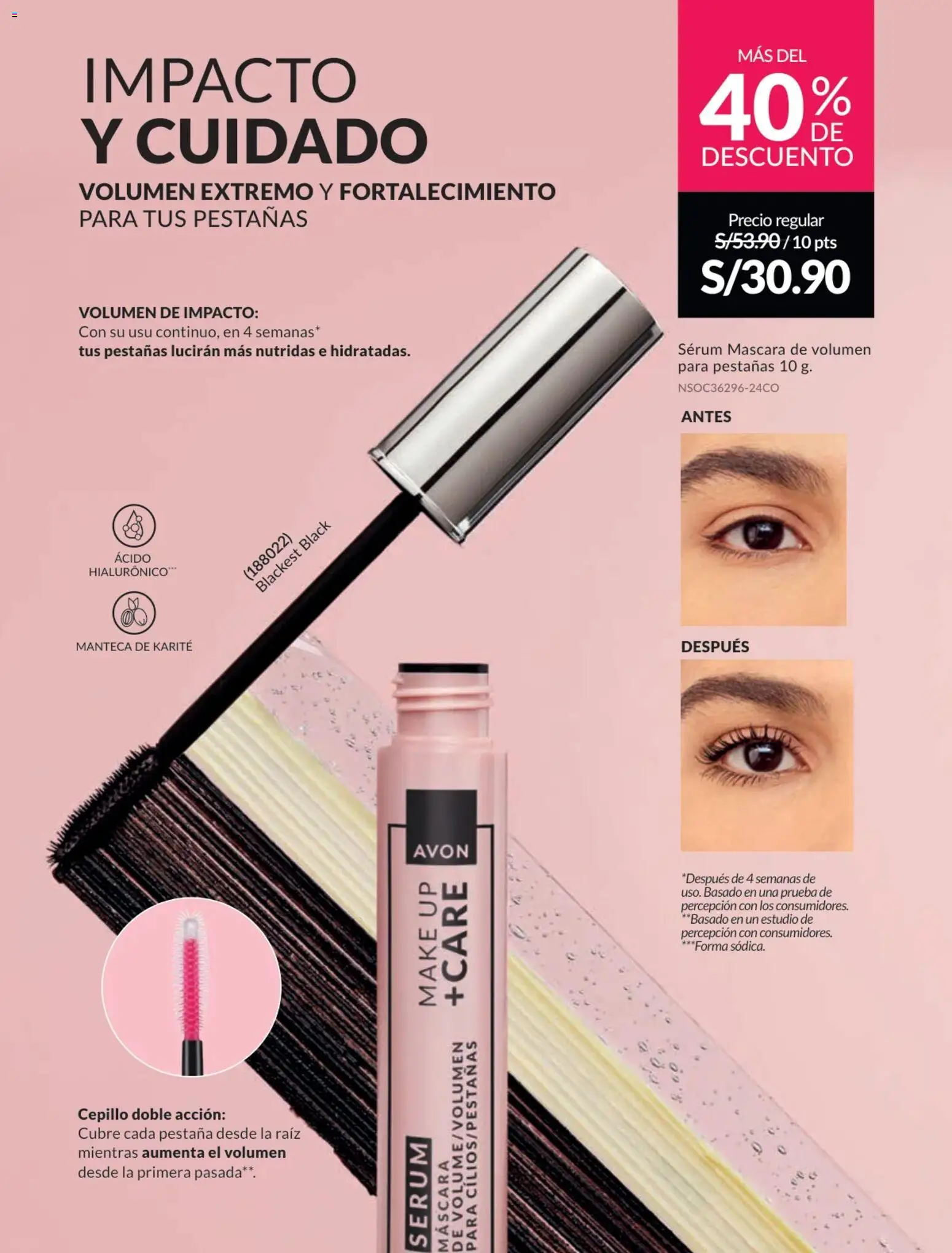 Catálogo Avon válido desde 31.01.2026 | Página: 24 | Productos: Máscara