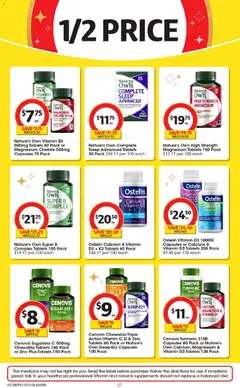 Preview of Coles Catalogue VIC - valid from 10.12.2025 | Page: 28 | Products: Fur, Tablets, Vitamin, Zinc
