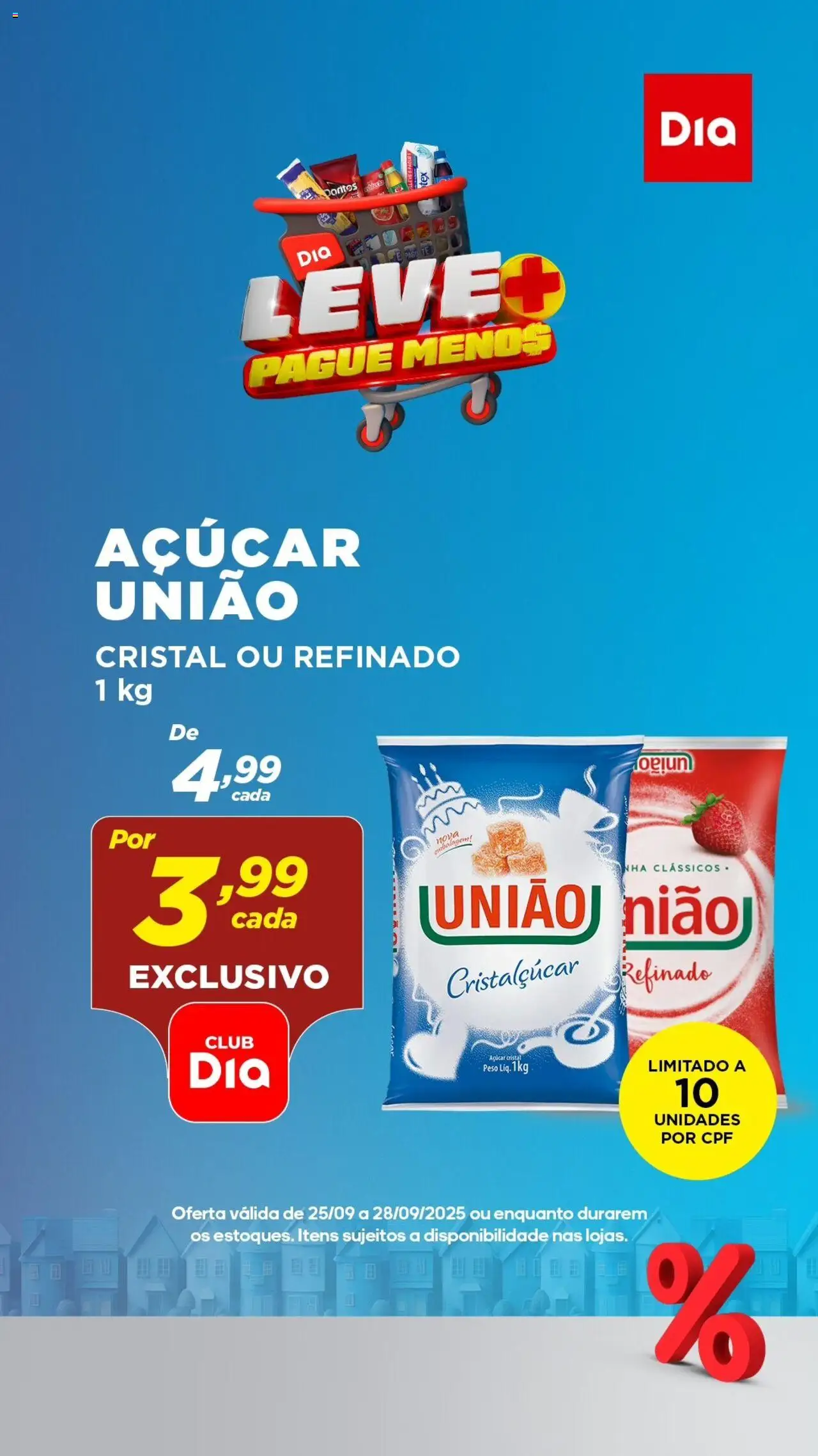 Dia Folheto - válido de 25.09.2025 | Página: 3 | Produtos: Açúcar