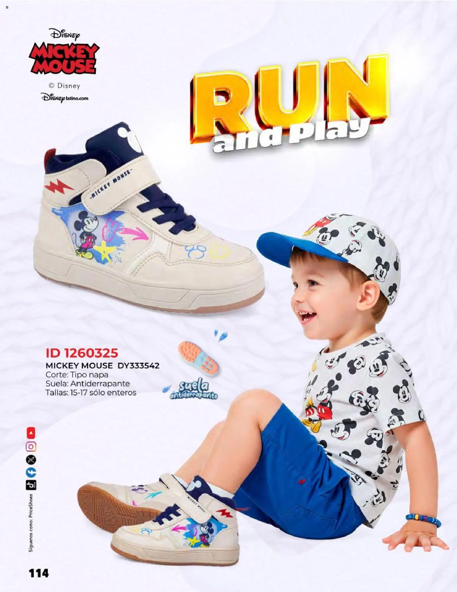 Nuevas ofertas de Price Shoes válidas en toda la República Mexicana desde el 27.10.2025. ¡Encuentra las mejores ofertas en Price Shoes catálogo Kids todo en uno! | Página: 114 | Productos: Mouse