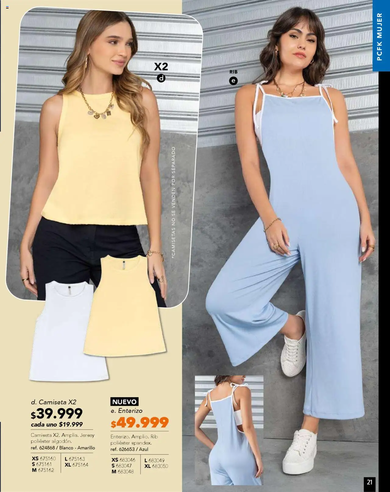 Pacifika revista - valida desde el 10.09.2025 | Página: 21 | Productos: Camiseta, Enterizo