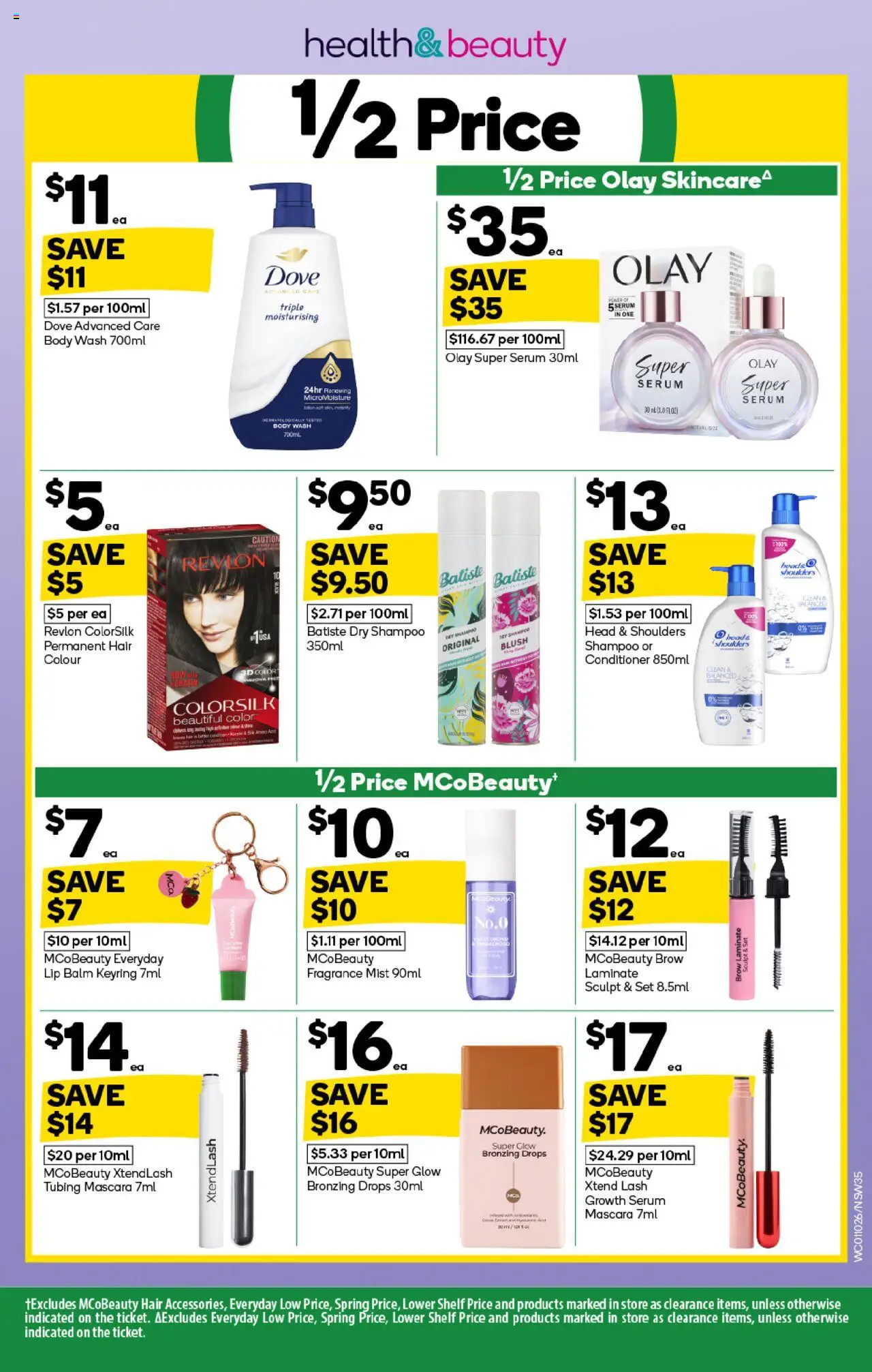 Woolworths catalogue - valid from 01.10.2025 | Page: 33 | Products: Fragrance, Blush, Shampoo, Conditioner