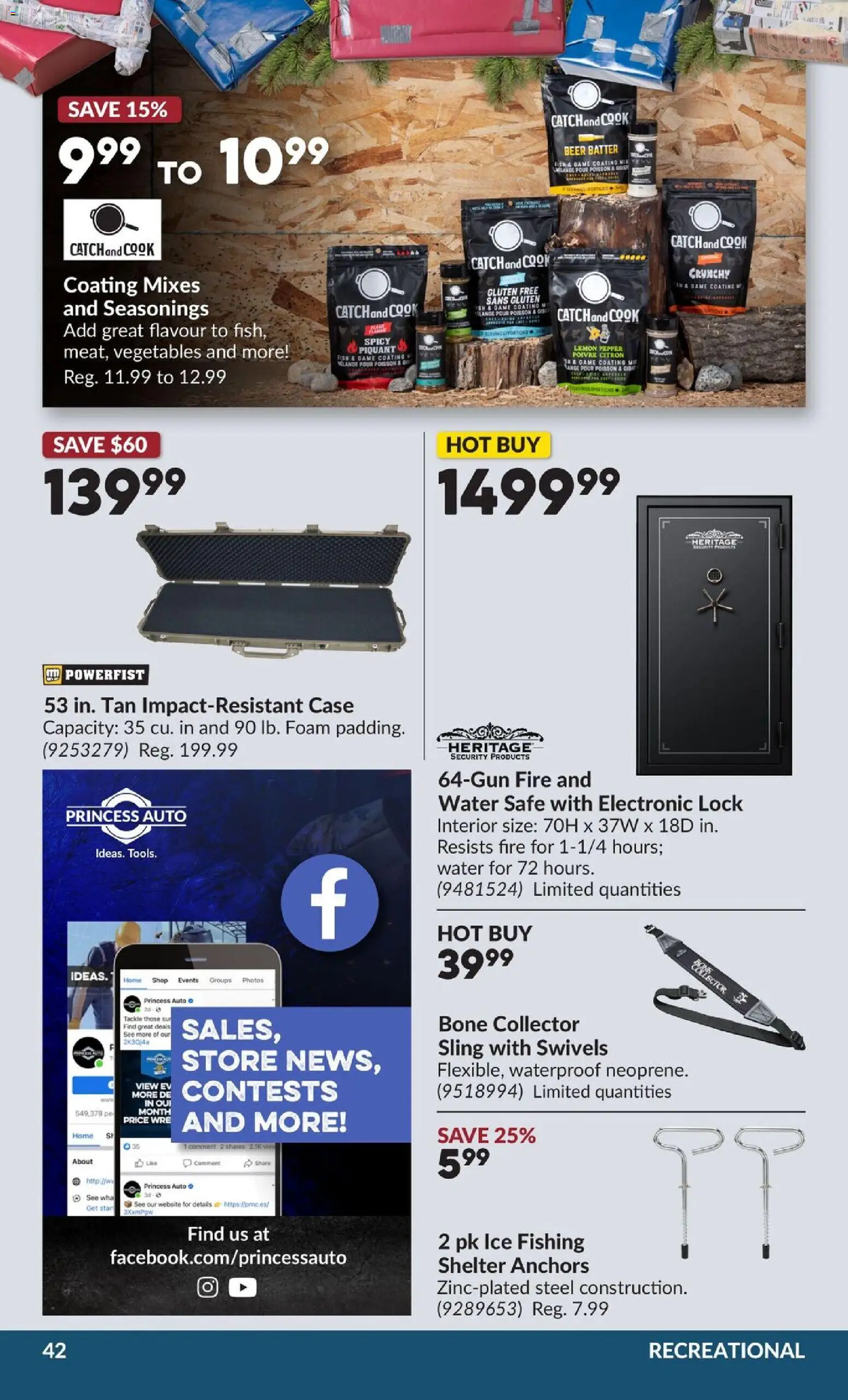 Princess Auto flyer valid from 16.12.2025 | Page: 47 | Products: Fish, Game, Case, Beer