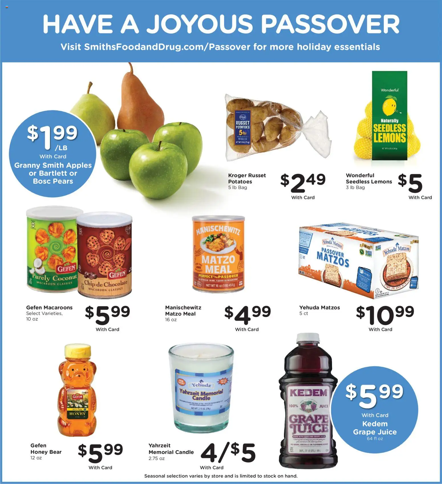 Smith's Weekly Ad - NM - valid from 18.03.2026 | Page: 12 | Products: Apples, Potatoes, Macaroon, Bag