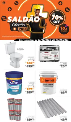 Telhanorte - Ofertas Pro - Pré-Visualização do folheto da loja Telhanorte, válido de 26.12.2025