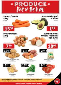 Gilmours catalogue preview  - valid from 28.07.2025