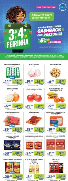 Prezunic ofertas - Pré-Visualização do folheto da loja Prezunic, válido de 28.04.2026