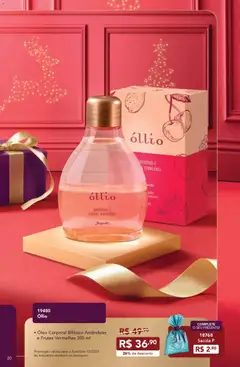 Jequiti - Revista 15/2025 - Pré-Visualização do folheto da loja Jequiti, válido de 24.10.2025 | Página: 20 | Produtos: Óleo, Amêndoas