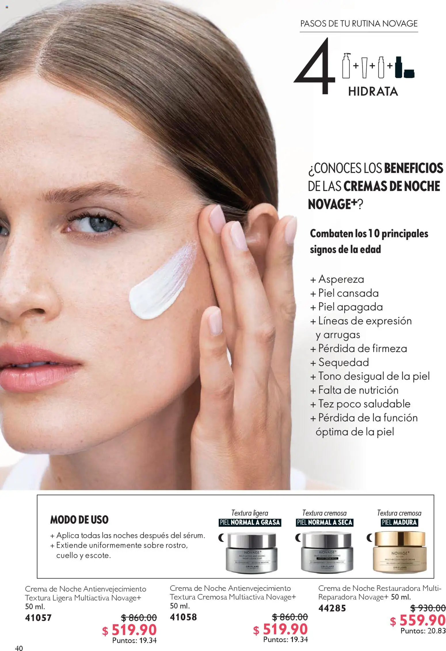 Nuevas ofertas de Oriflame válidas en toda la República Mexicana desde el 27.12.2025. ¡Encuentra las mejores ofertas en Oriflame campaña 1 2026! | Página: 40 | Productos: Crema, Sobre