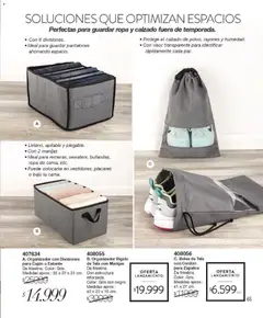 Vista previa Violetta - Violetta Cosméticos válido desde el 18.03.2026 | Página: 65 | Productos: Organizador, Zapatos, Estante, Ropa