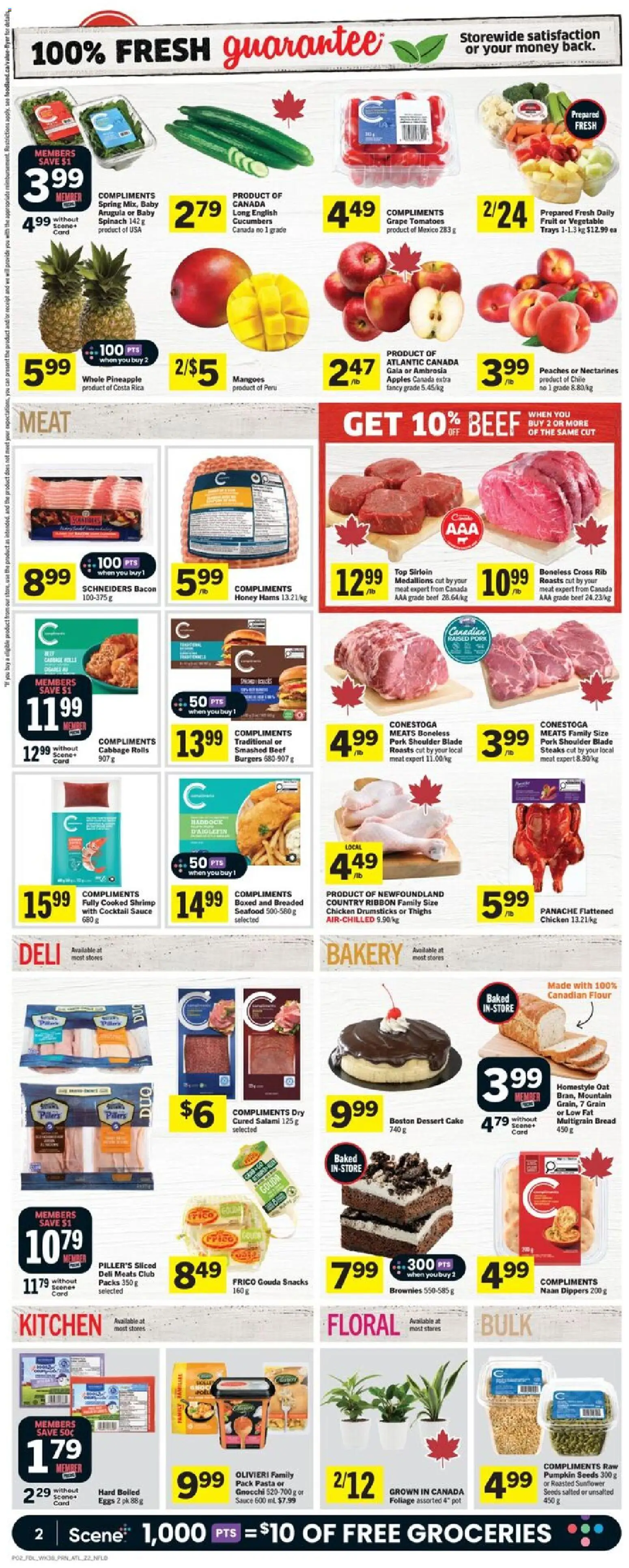 Foodland flyer valid from 15.01.2026 | Page: 3 | Products: Pineapple, Pasta, Eggs, Chicken