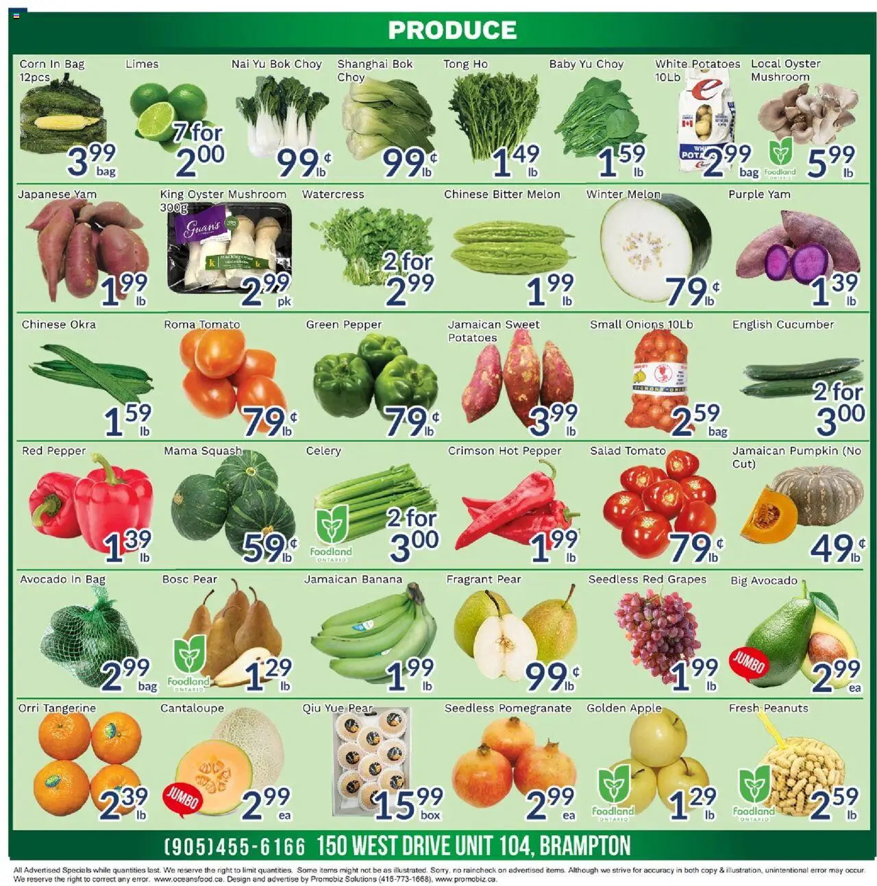 Oceans flyer valid from 26.09.2025 | Page: 2 | Products: Salad, Potatoes, Bag, Pumpkin