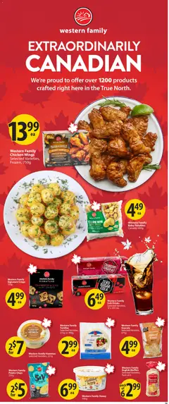 Preview of Save on foods weekly flyer / circulaire from shop Save on foods valid from 23.04.2026 | Page: 2 | Products: Chips, Chicken wings, Potatoes, Chicken