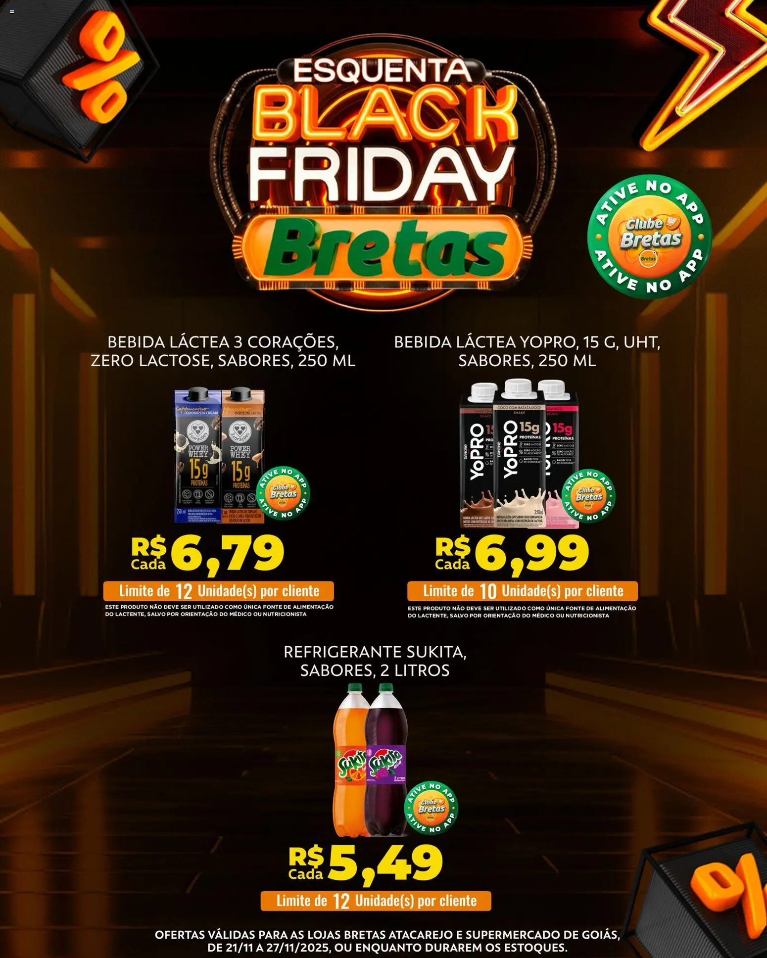 Bretas Folheto - válido de 21.11.2025 | Página: 6 | Produtos: Coco, Bebida, Refrigerante, Batata