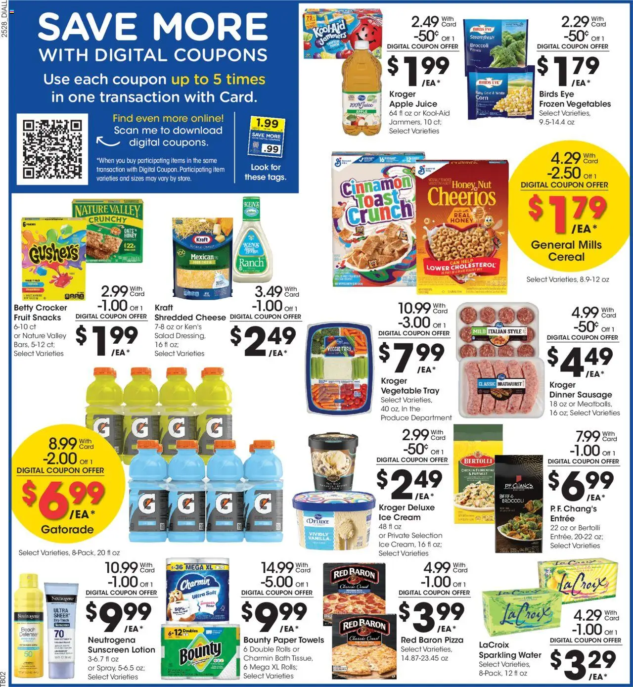 Dillons Weekly Ad - KS - valid from 13.08.2025 | Page: 3 | Products: Broccoli, Pizza, Vegetables, Sausage