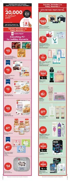 Preview of Shoppers weekly flyer / circulaire from shop Shoppers valid from 01.11.2025