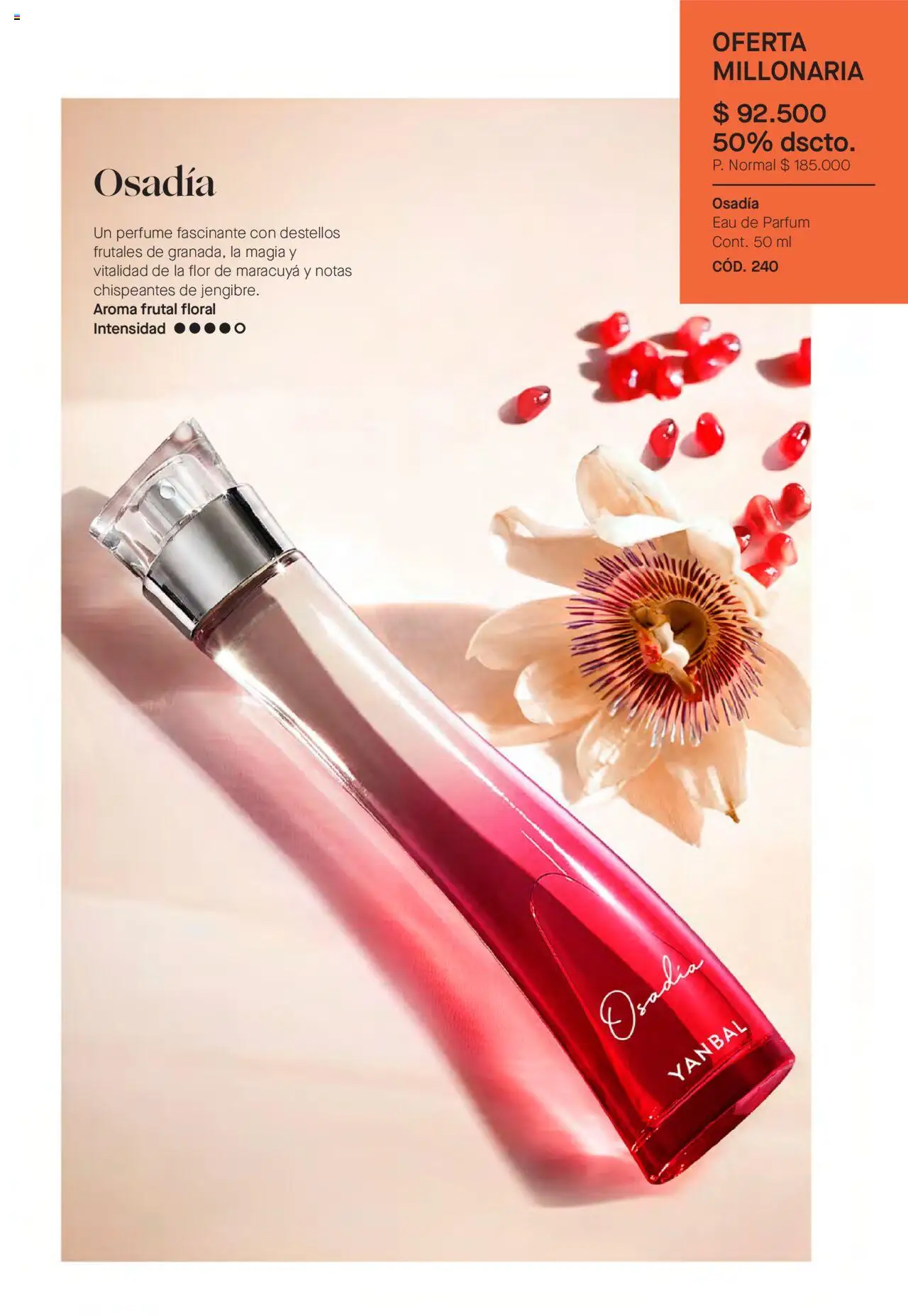 Yanbal revista - valida desde el 24.05.2025 | Página: 95 | Productos: Maracuyá, Perfume