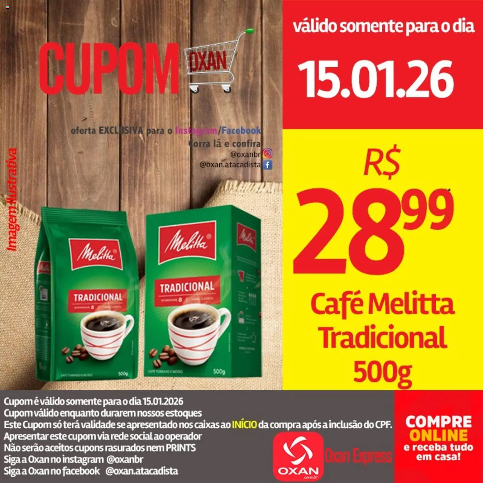 Oxan Atacadista Folheto - válido de 15.01.2026 | Página: 5 | Produtos: Café