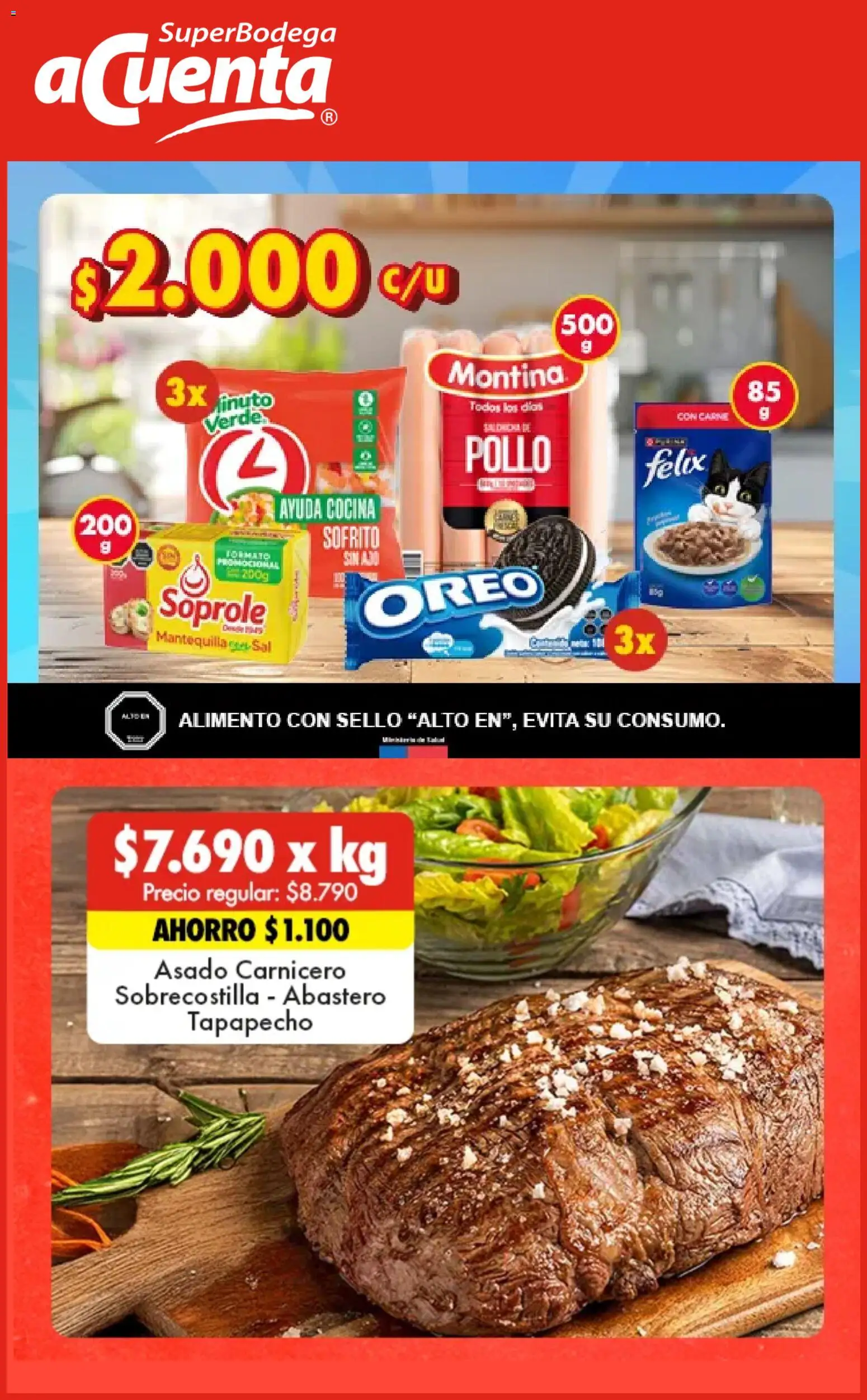 Super Bodega aCuenta ofertas  │ válido desde el 09.04.2026 | Página: 1 | Productos: Cocina, Pollo