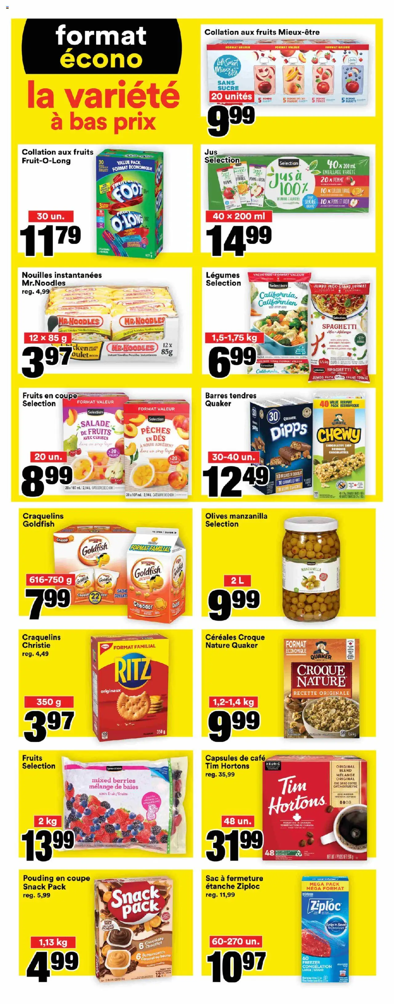 Super C flyer valid from 14.08.2025 | Page: 6 | Products: Noodles, Freezer, Coffee, Chocolate