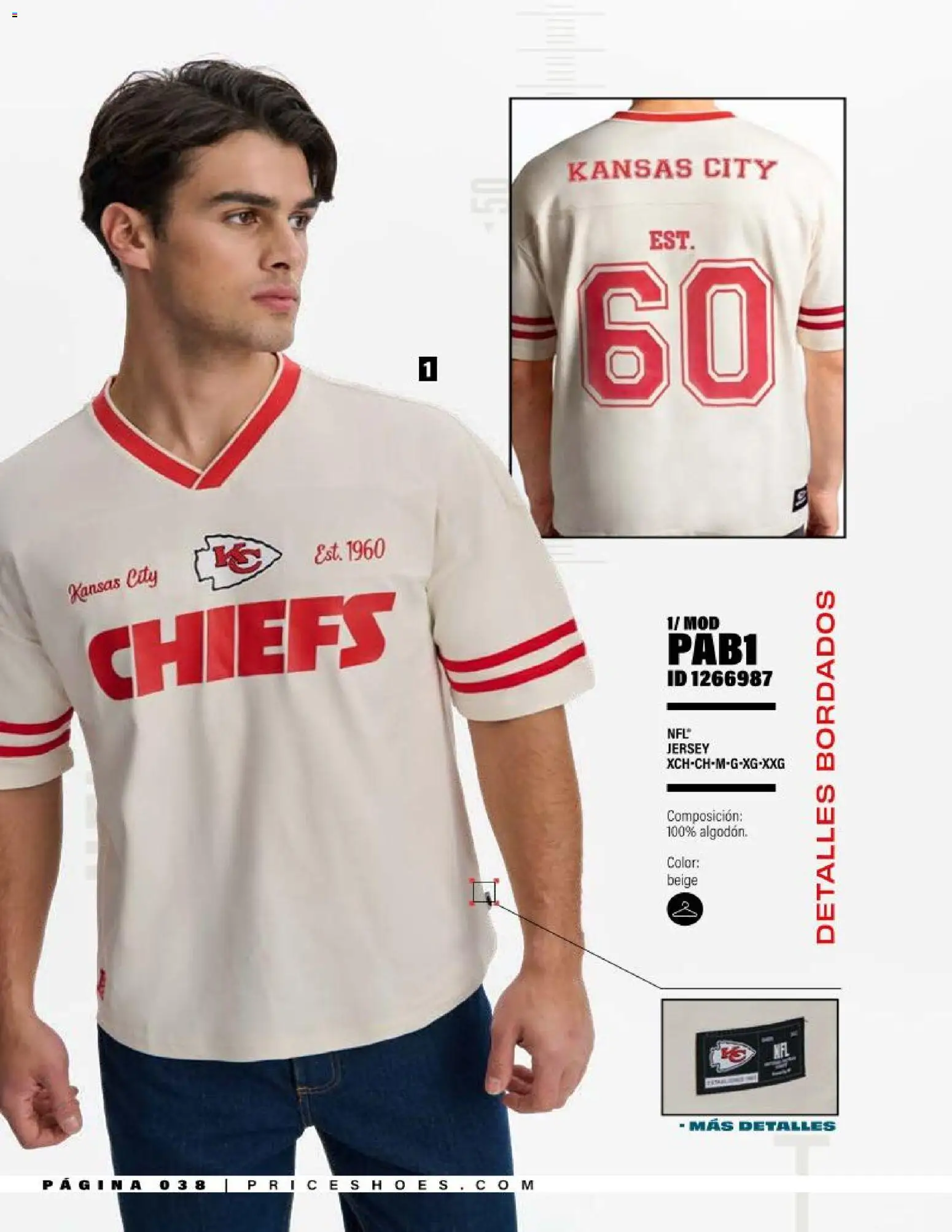 Nuevas ofertas de Price Shoes válidas en toda la República Mexicana desde el 20.03.2026. ¡Encuentra las mejores ofertas en Price Shoes catálogo NFL! | Página: 38