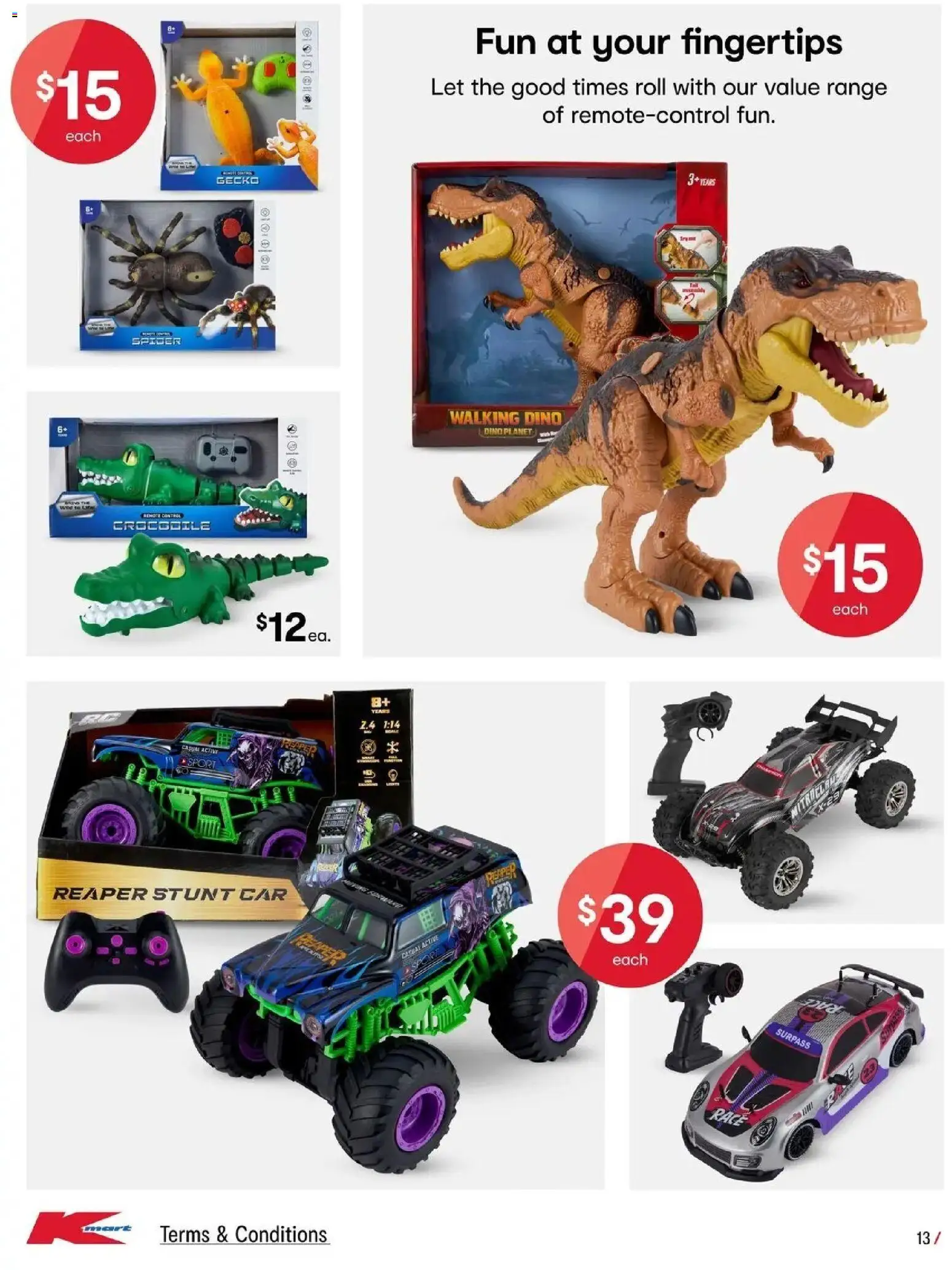 Kmart catalogue - valid from 02.04.2026 | Page: 13 | Products: Remote control
