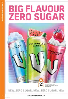 Foodworks catalogue - valid from 17.09.2025 | Page: 12 | Products: Energy drink, Sugar, Watermelon