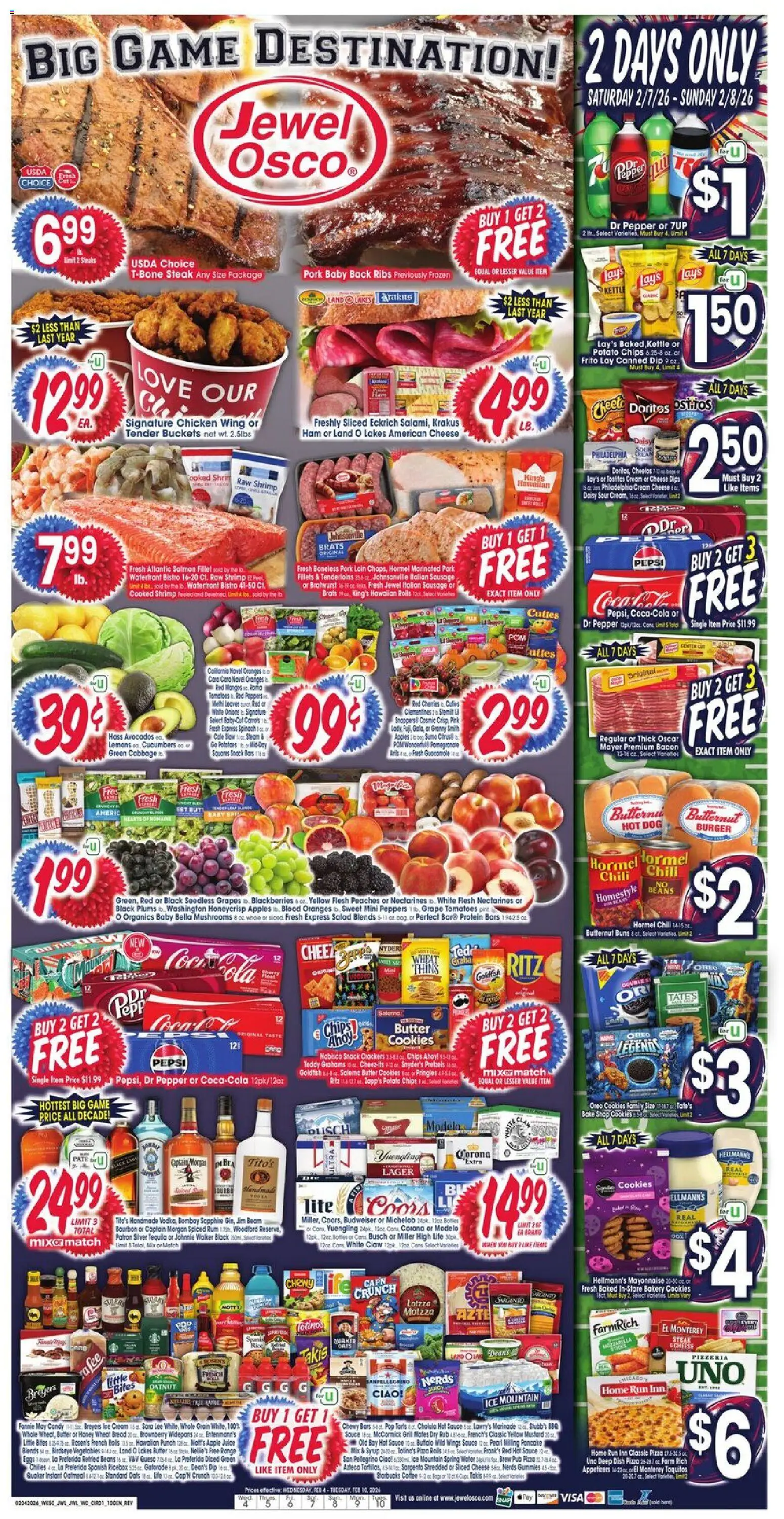 Jewel Osco Weekly Ad - IL - valid from 04.02.2026 | Page: 1