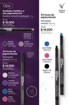 Vista previa Catálogo Natura Ciclo 16/2025 válido desde el 01.11.2025 | Página: 160 | Productos: Sombra, Delineador