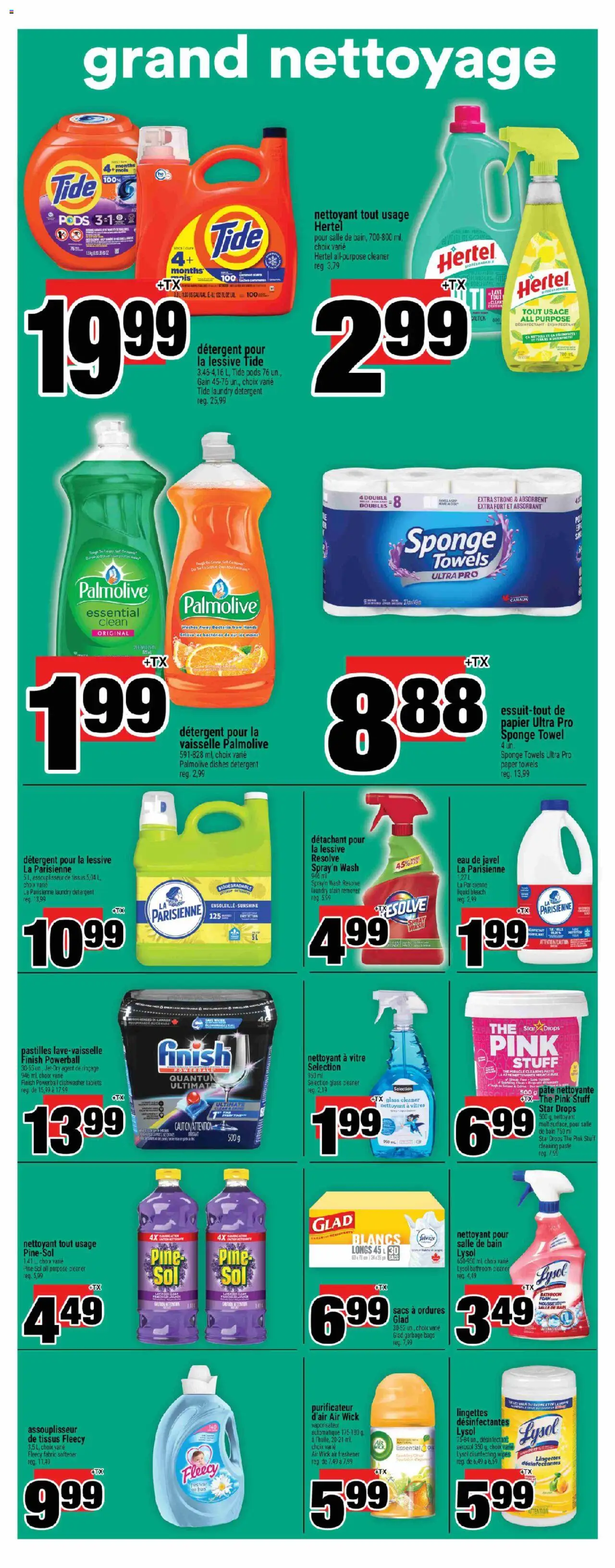 Super C flyer valid from 25.09.2025 | Page: 11 | Products: Dishwasher, Fabric softener, Detergent, Dishwasher tablets