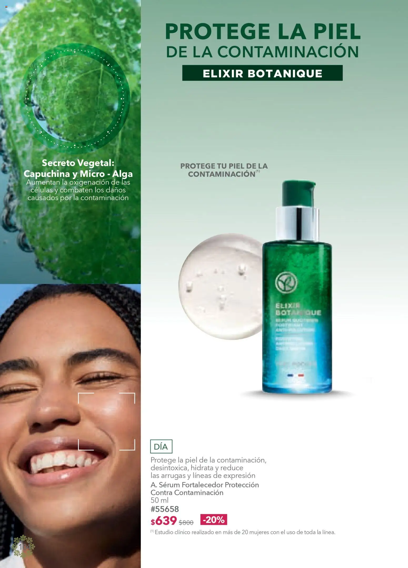 Nuevas ofertas de Yves Rocher válidas en toda la República Mexicana desde el 19.11.2025. ¡Encuentra las mejores ofertas en Yves Rocher campaña 16 2025! | Página: 106 | Productos: Serum