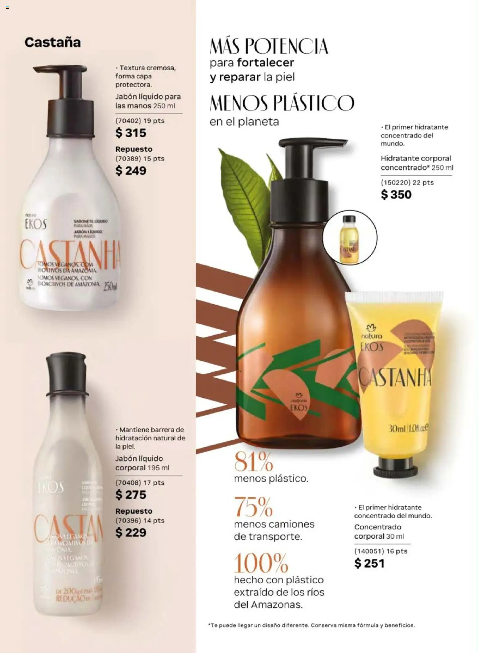 Nuevas ofertas de Natura válidas en toda la República Mexicana desde el 20.02.2026. ¡Encuentra las mejores ofertas en Natura campaña 4 2026! | Página: 90 | Productos: Jabón líquido, Jabón