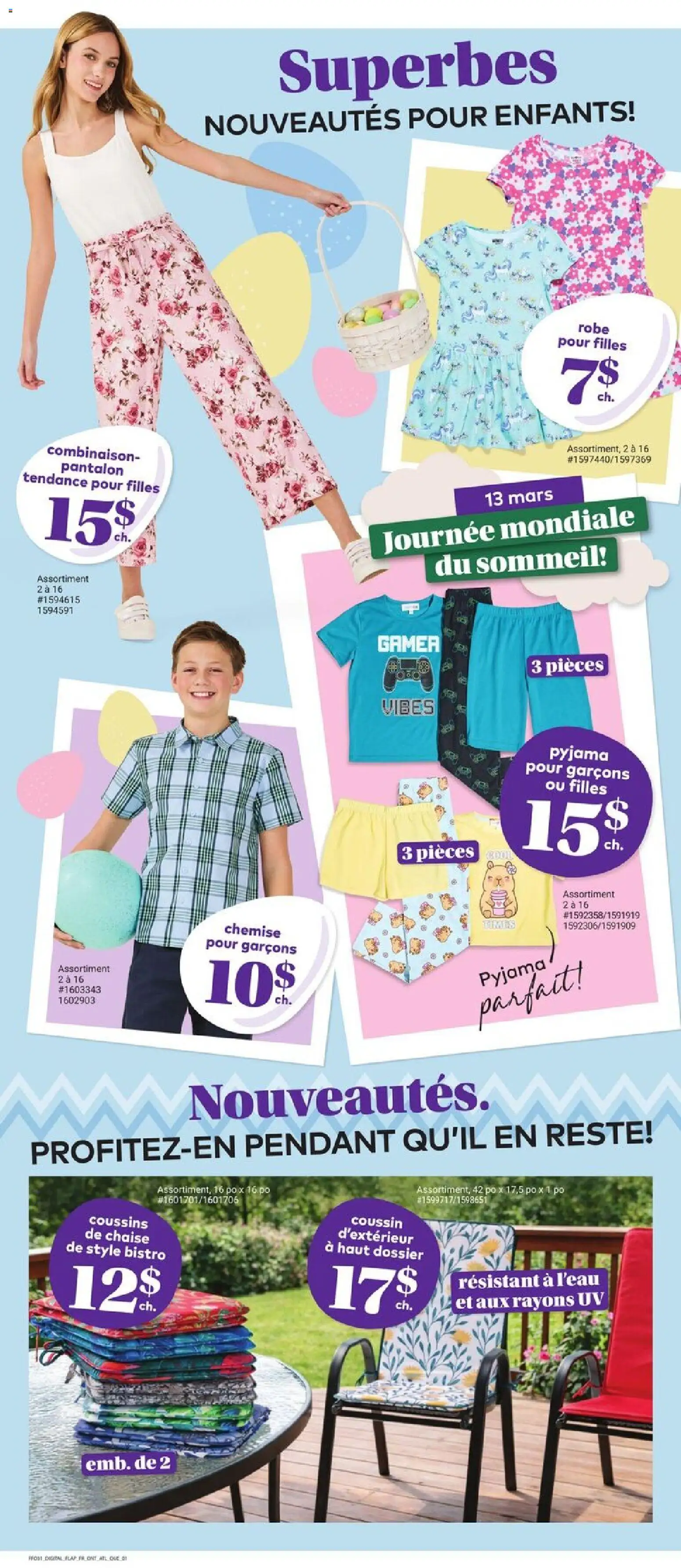 Giant Tiger flyer valid from 04.03.2026 | Page: 4 | Products: Dress, Chair, Shirt, Robe