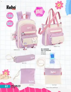 Nuevas ofertas de Price Shoes válidas en toda la República Mexicana desde el 13.06.2025. ¡Encuentra las mejores ofertas en Price Shoes catálogo Mochilas! | Página: 62 | Productos: Bolsa, Morral