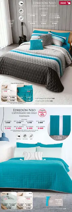 Vista previa de Colchas Concord catálogo, nuevo folleto de la tienda, válido en México a partir del 01.02.2026 | Página: 31