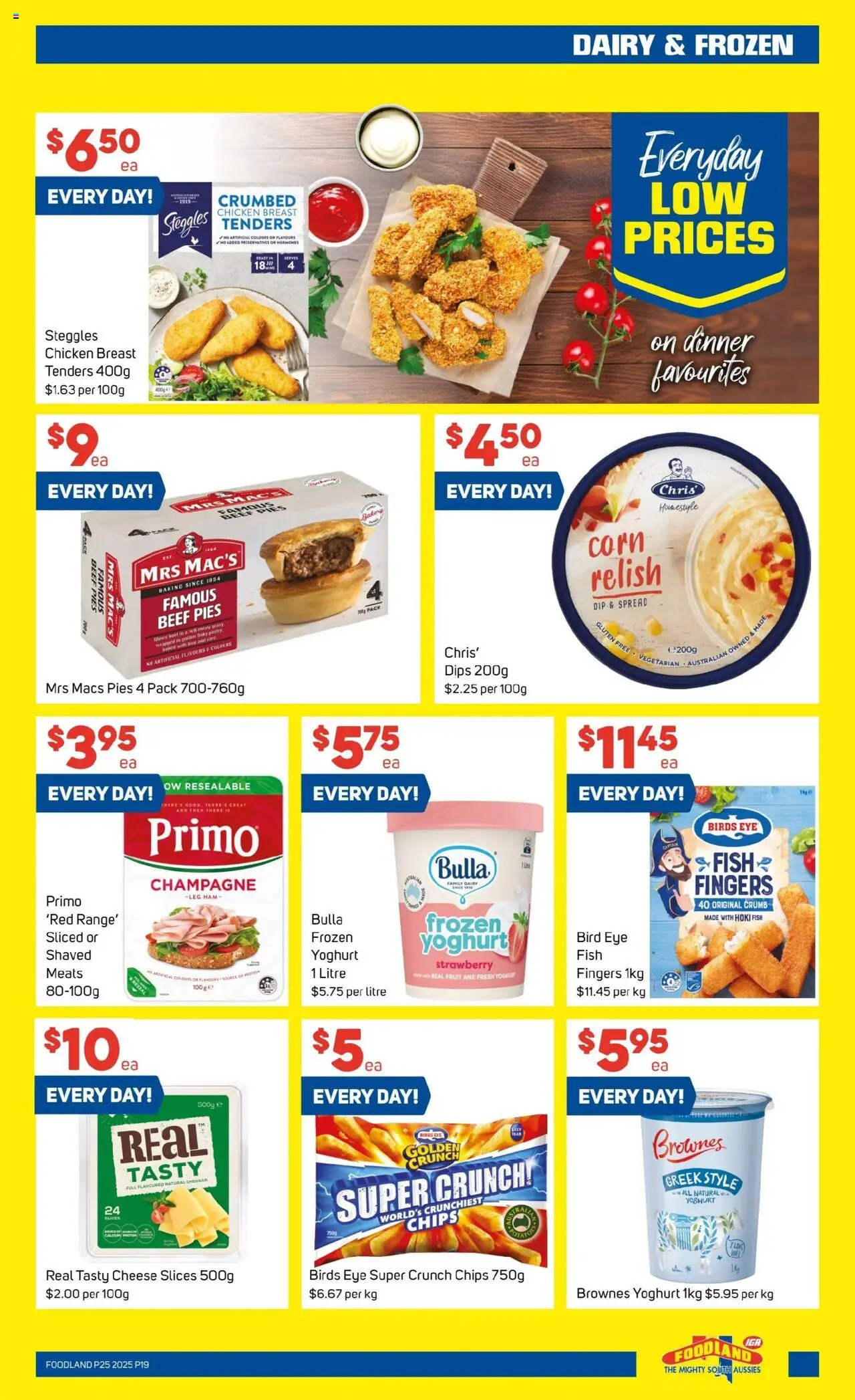 Foodland catalogue - valid from 18.06.2025 | Page: 19 | Products: Dairy, Cheese, Chicken, Fish