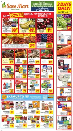 Save Mart Weekly Ad - valid from 23.07.2025 | Page: 1