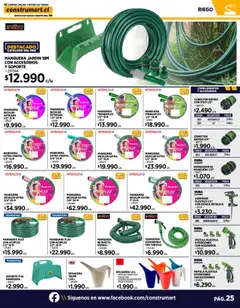 Construmart ofertas  │ válido desde el 02.09.2025 | Página: 25 | Productos: Conector, Manguera