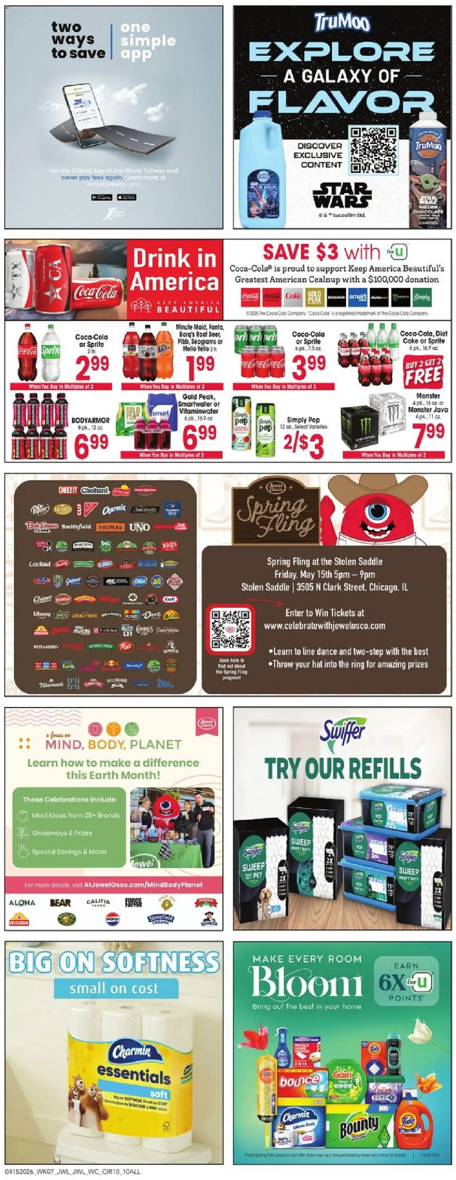 Jewel Osco Weekly Ad - IN - valid from 15.04.2026 | Page: 10 | Products: Ring, Milk, Chocolate, Hat