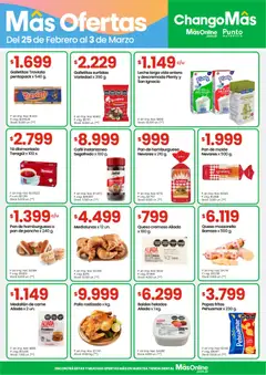 Vista previa Punto Mayorista catálogo válido desde el 25.02.2026 | Página: 5 | Productos: Helado, Pollo, Té, Papas fritas